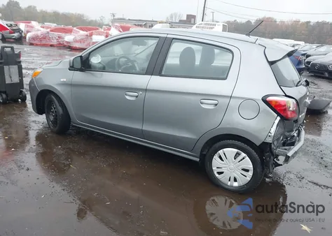 2021 Mitsubishi Mirage Carbonite Edition/Es/Le z USA, uszkodzony, nr VIN ML32AUHJXMH003668